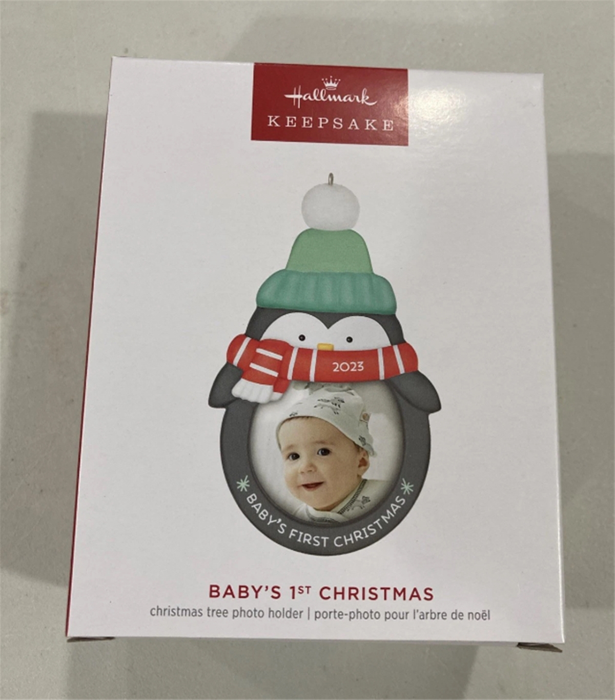 2023  Hallmark Baby's 1st Christmas Keepsake Photo Holder Ornament *NEW*