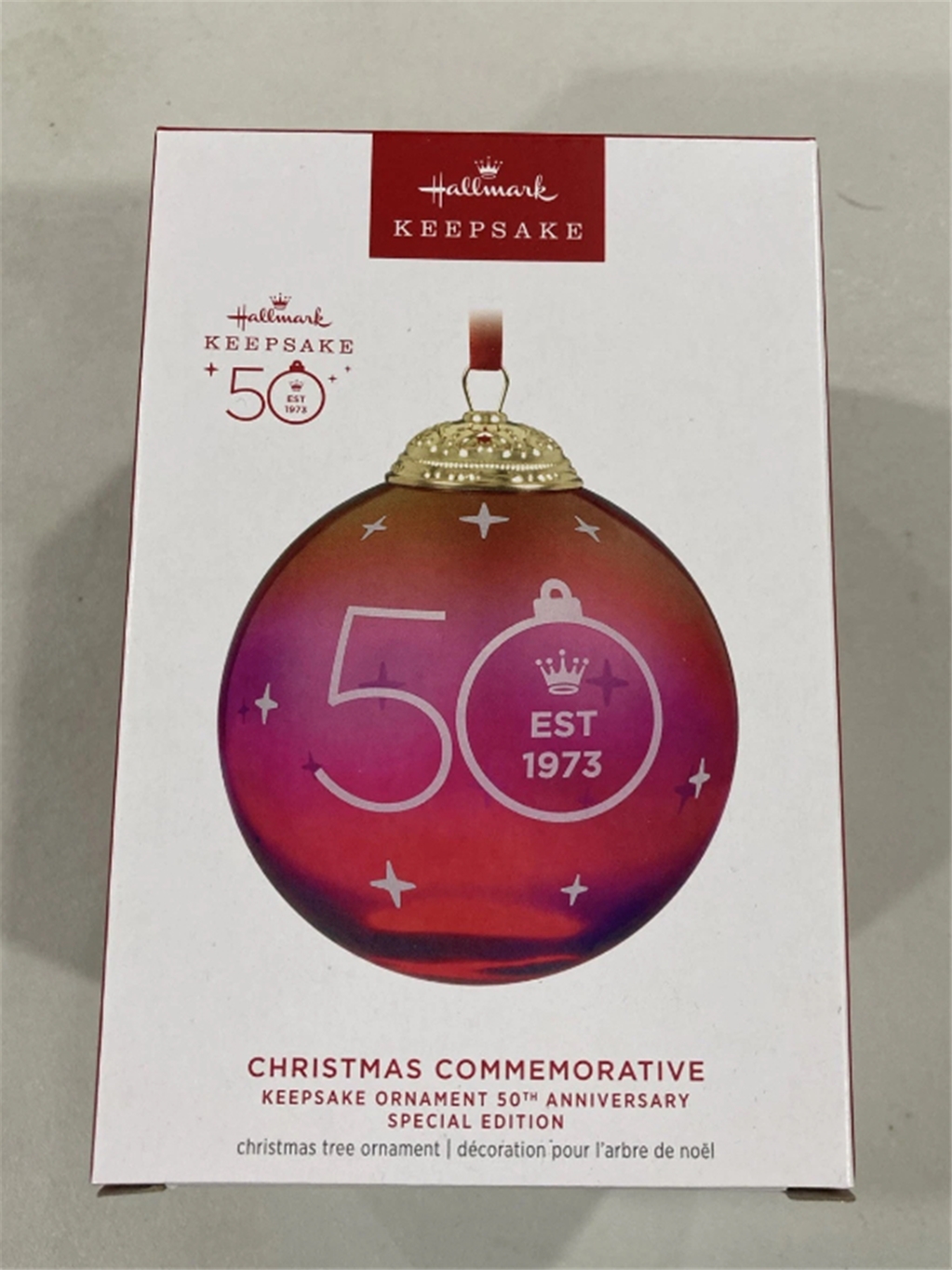 2023 Hallmark Christmas Commemorative 50th Anniversary Special Edition Keepsake Ornament *NEW*