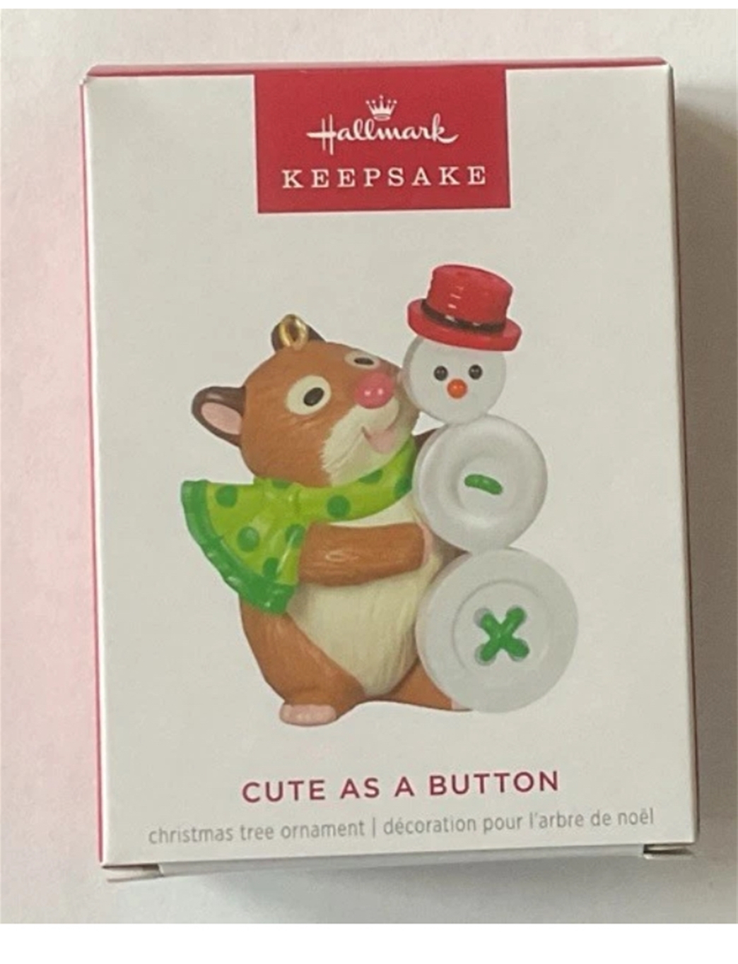2024 Hallmark Cute as a Button 2nd in Series Keepsake Ornament *NEW*