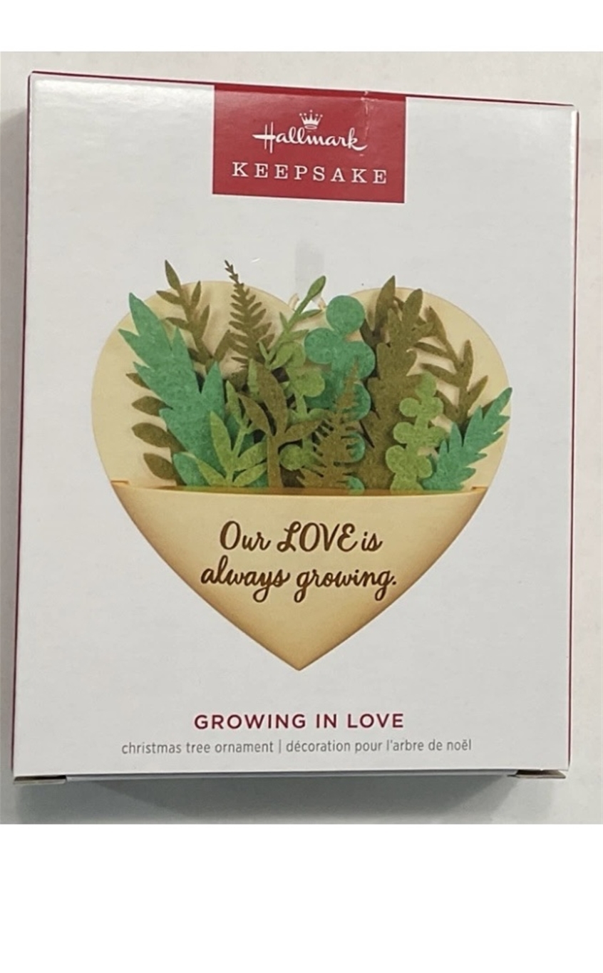 2024 Hallmark Growing in Love Keepsake Ornament *NEW*