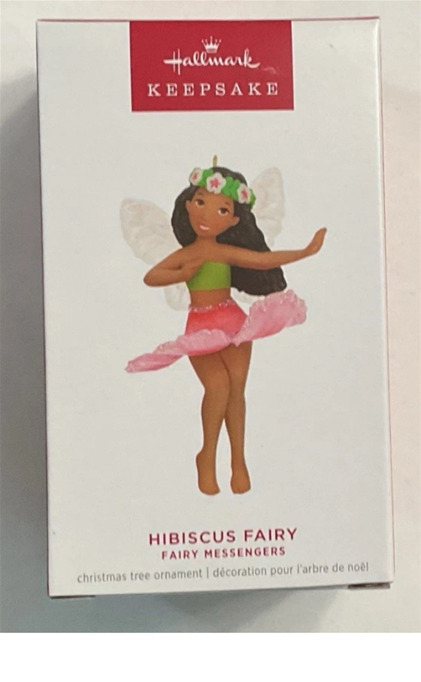 2024 Hallmark Hibiscus Fairy 20th in Series Keepsake Ornament *NEW*