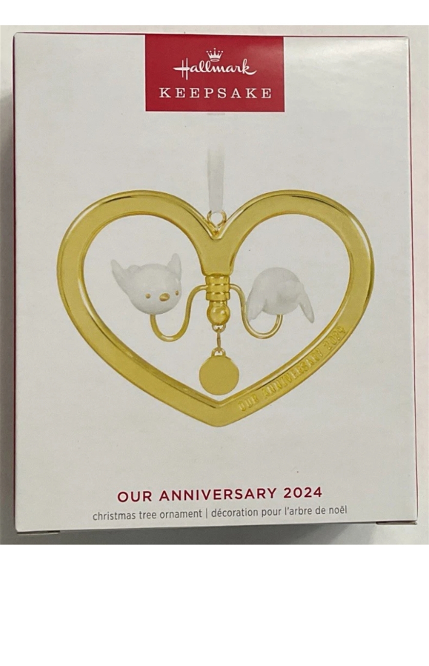 2024 Hallmark Our Anniversary Together Keepsake Ornament *NEW*