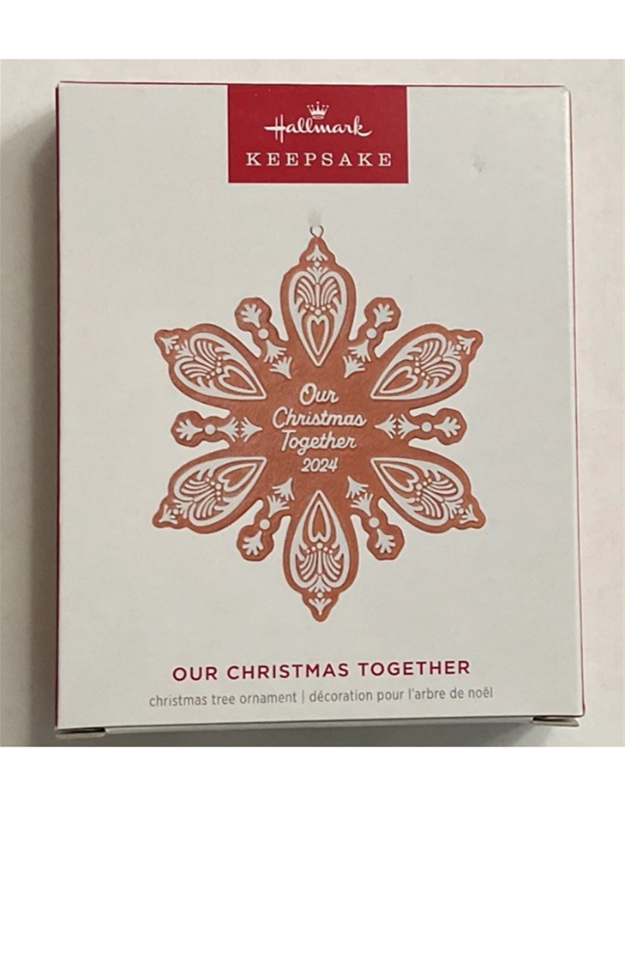 2024 Hallmark Our Christmas Together Keepsake Ornament *NEW*