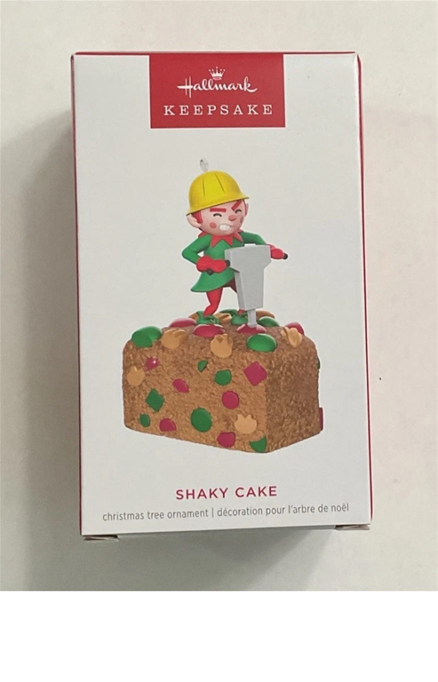 2024 Hallmark Shaky Cake Keepsake Ornament *NEW*