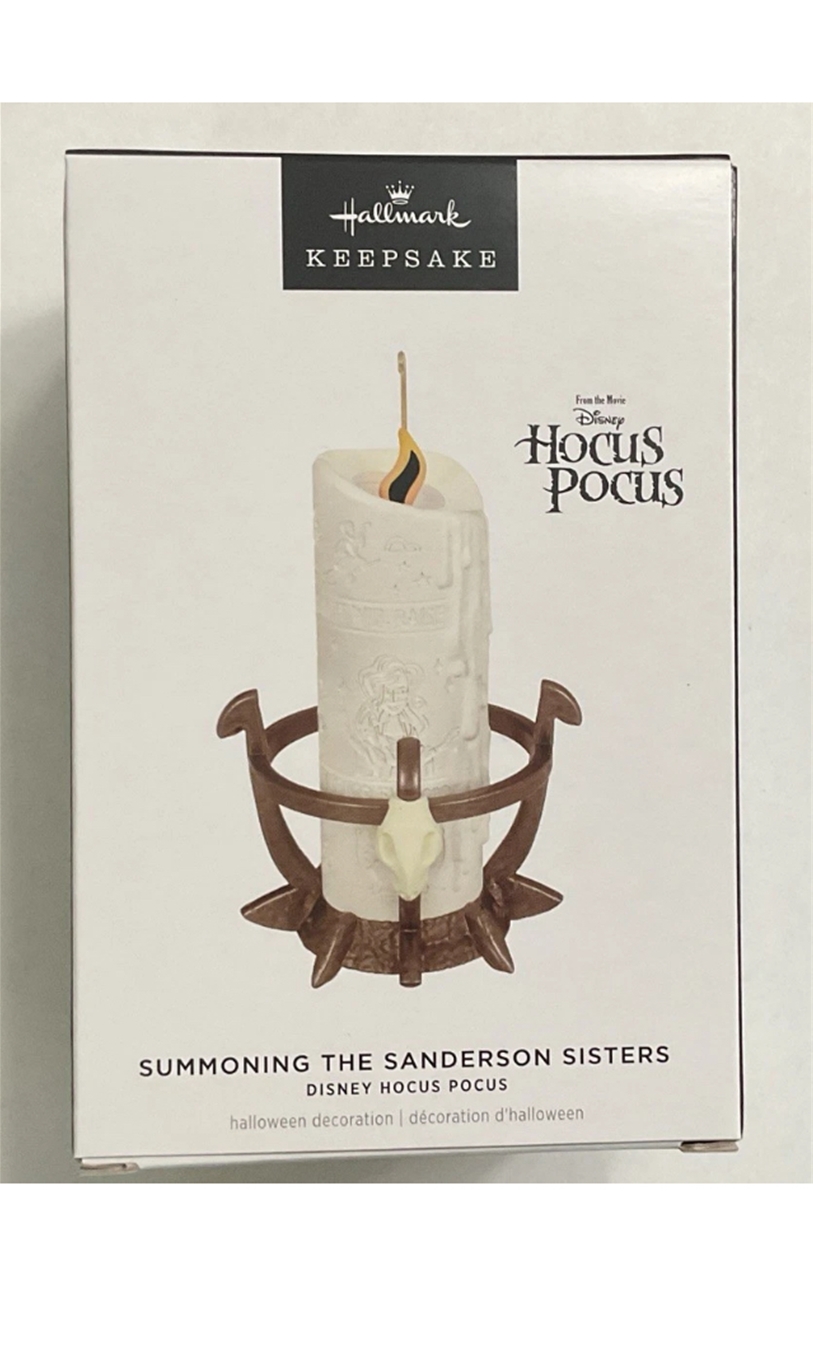 2024 Hallmark Summoning the Sanderson Sisters Disney Hocus Pocus Keepsake Ornament *NEW*