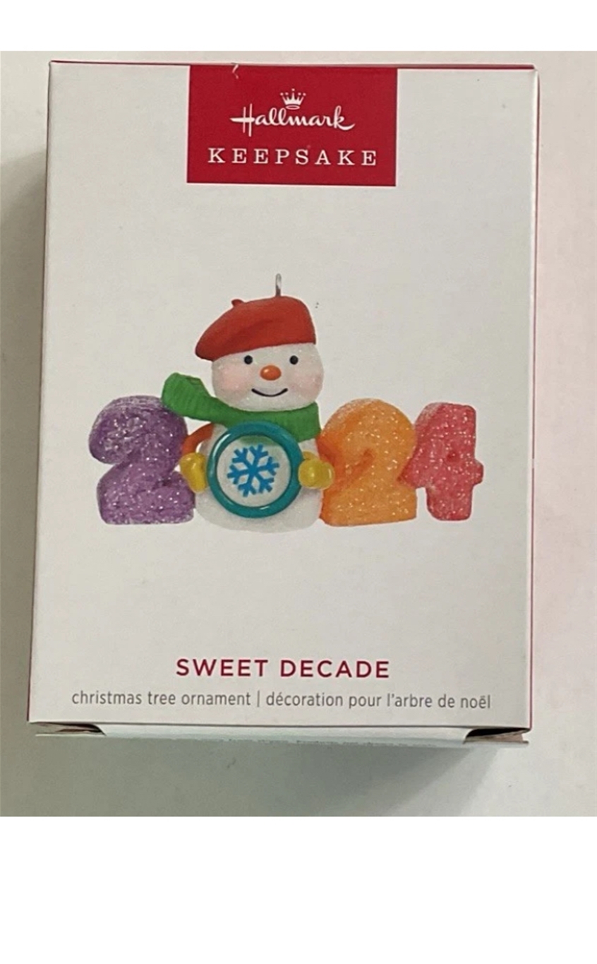 2024 Hallmark Sweet Decade 5th in Series Keepsake Ornament *NEW*