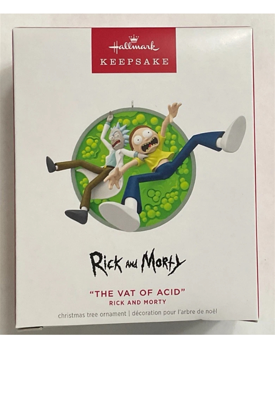 2024 Hallmark The Vat Of Acid Rick and Morty Keepsake Ornament *NEW*