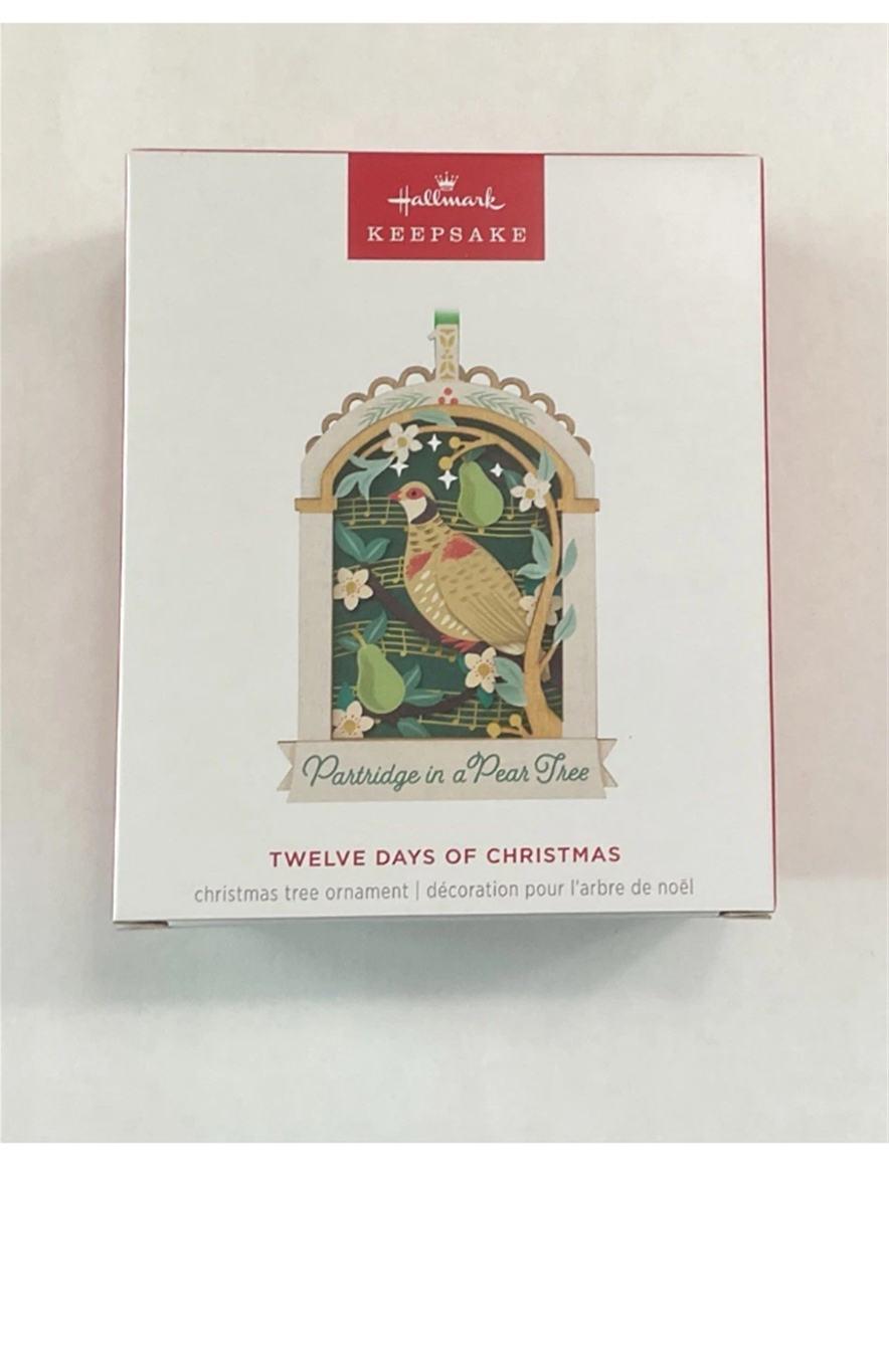 2024 Hallmark Twelve Days of Christmas 1st in Series Keepsake Ornament *NEW*