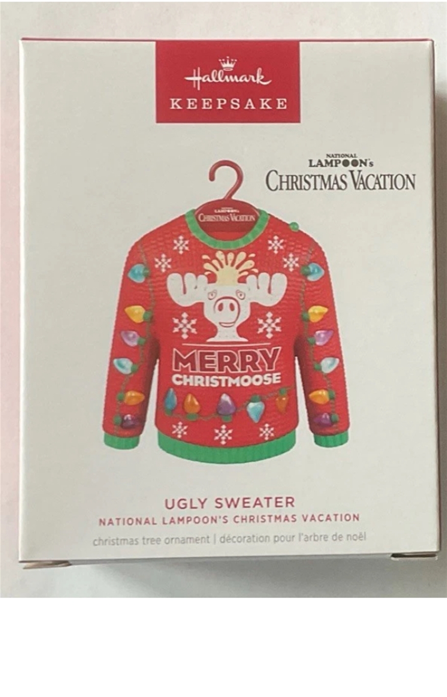 2024 Hallmark Ugly Sweater National Lampoon's Christmas Vacation Keepsake Ornament *NEW*