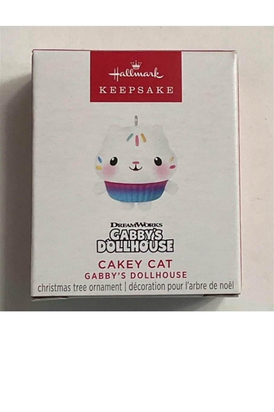 2024 MINI Hallmark Cakey Cat Gabby's Dollhouse Keepsake Ornament *NEW*