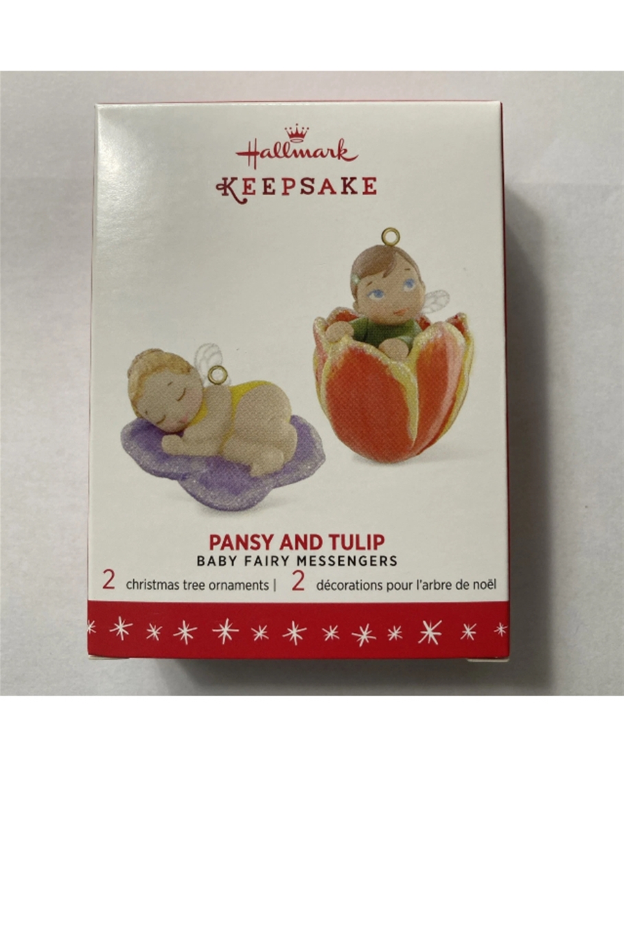 2016 Hallmark #2 Pansy and Tulip Keepsake Ornament *NEW*