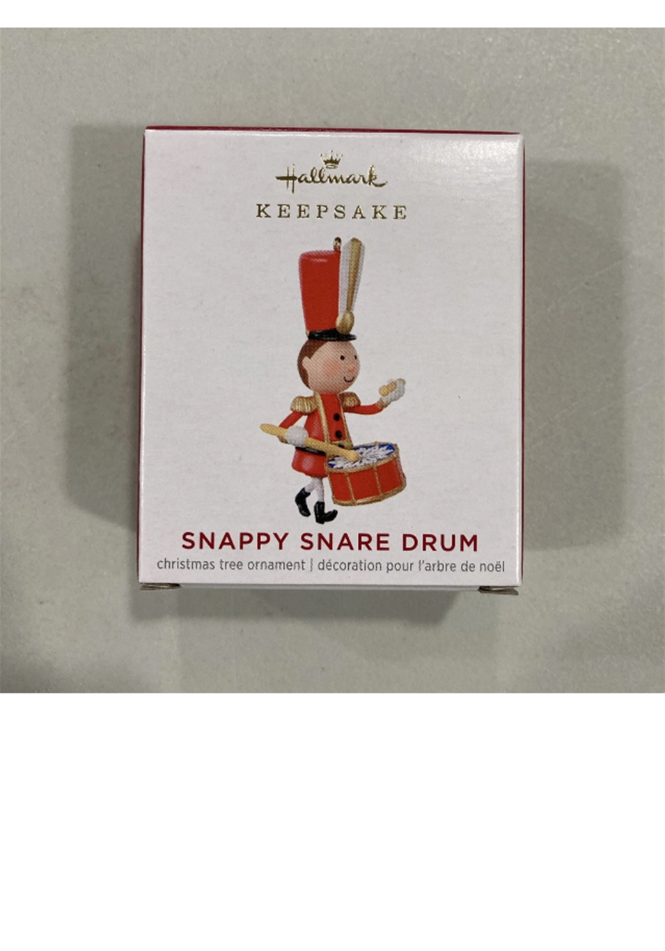 2021 Hallmark MINI Snappy Snare Drum Keepsake Ornament *NEW*