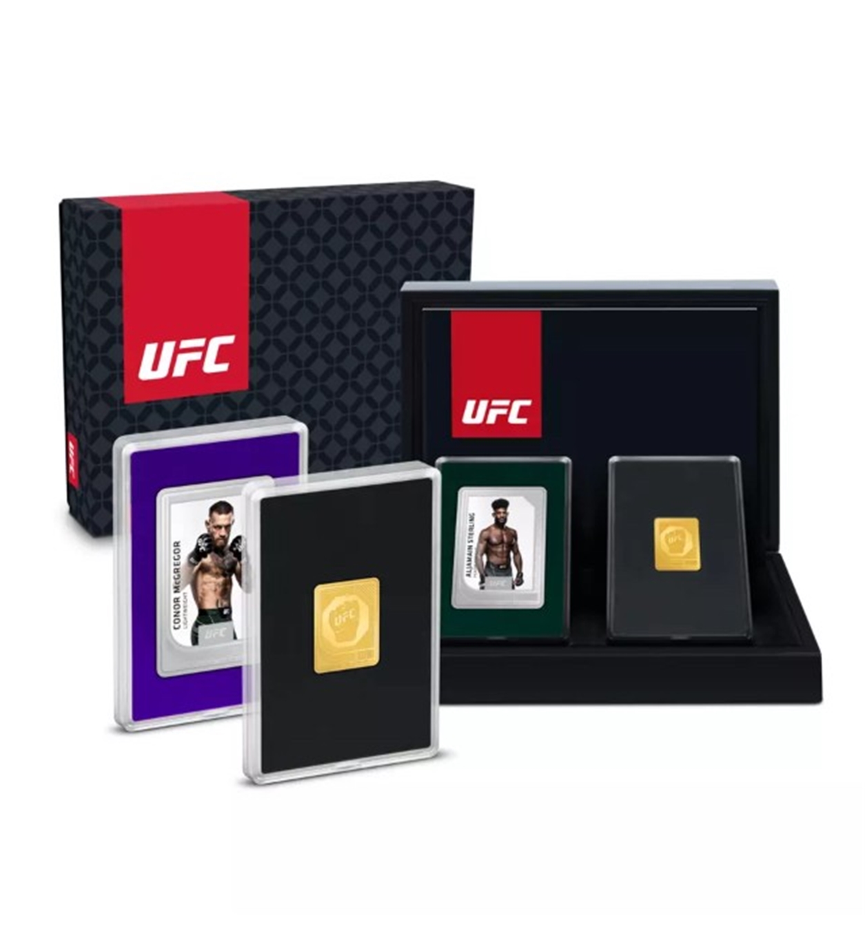 2024 UFC Trading Mint Coins 2 x 1oz Silver Coins Sealed Box *NEW*