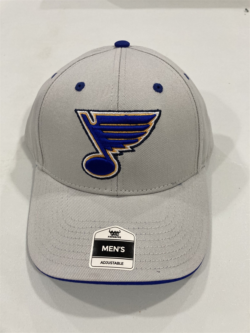 St. Louis Blues NHL Gray Mass Money Maker MVP Snapback Hat "NEW"