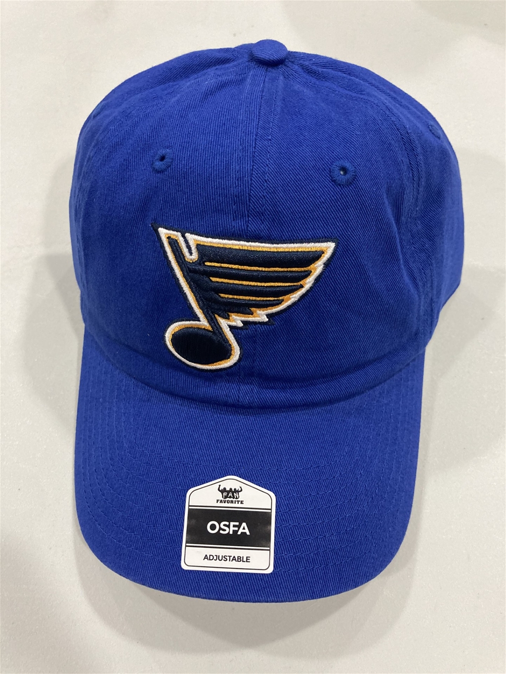 St. Louis Blues NHL Royal Mass Clean Up Adjustable Hat "NEW"