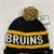 Boston Bruins NHL Black Bering Knit Cuff Pom *NEW*