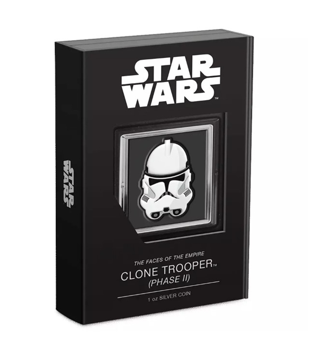 2022 Niue Star Wars The Faces of the Empire Clone Trooper Phase II 1 oz .999 Silver Proof Coin *NEW*