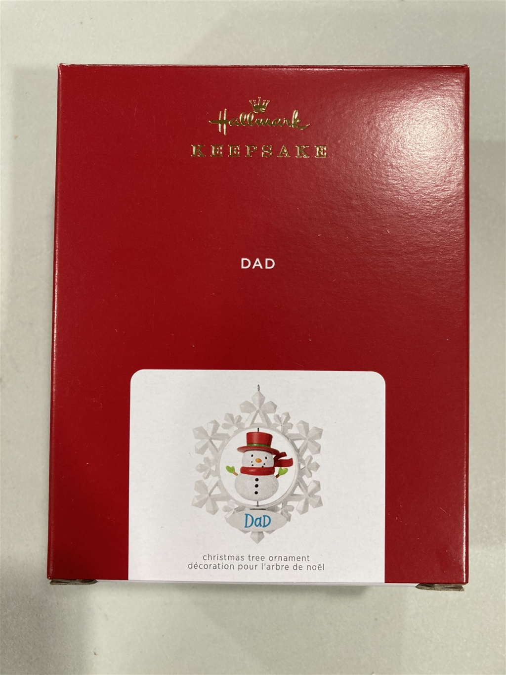 2021 Hallmark Dad Keepsake Ornament *SALE*