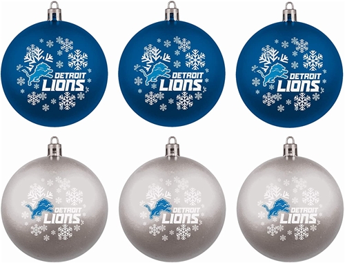 Detroit Lions Christmas Ornaments at