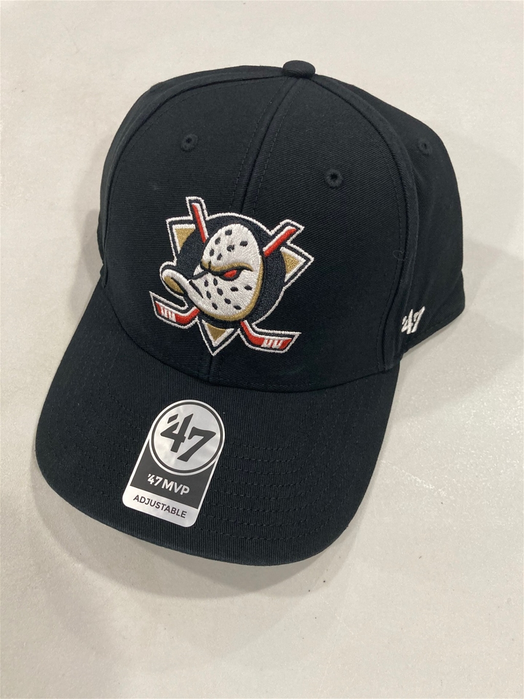 Anaheim Ducks NHL Black Legend MVP Adjustable Hat *NEW*