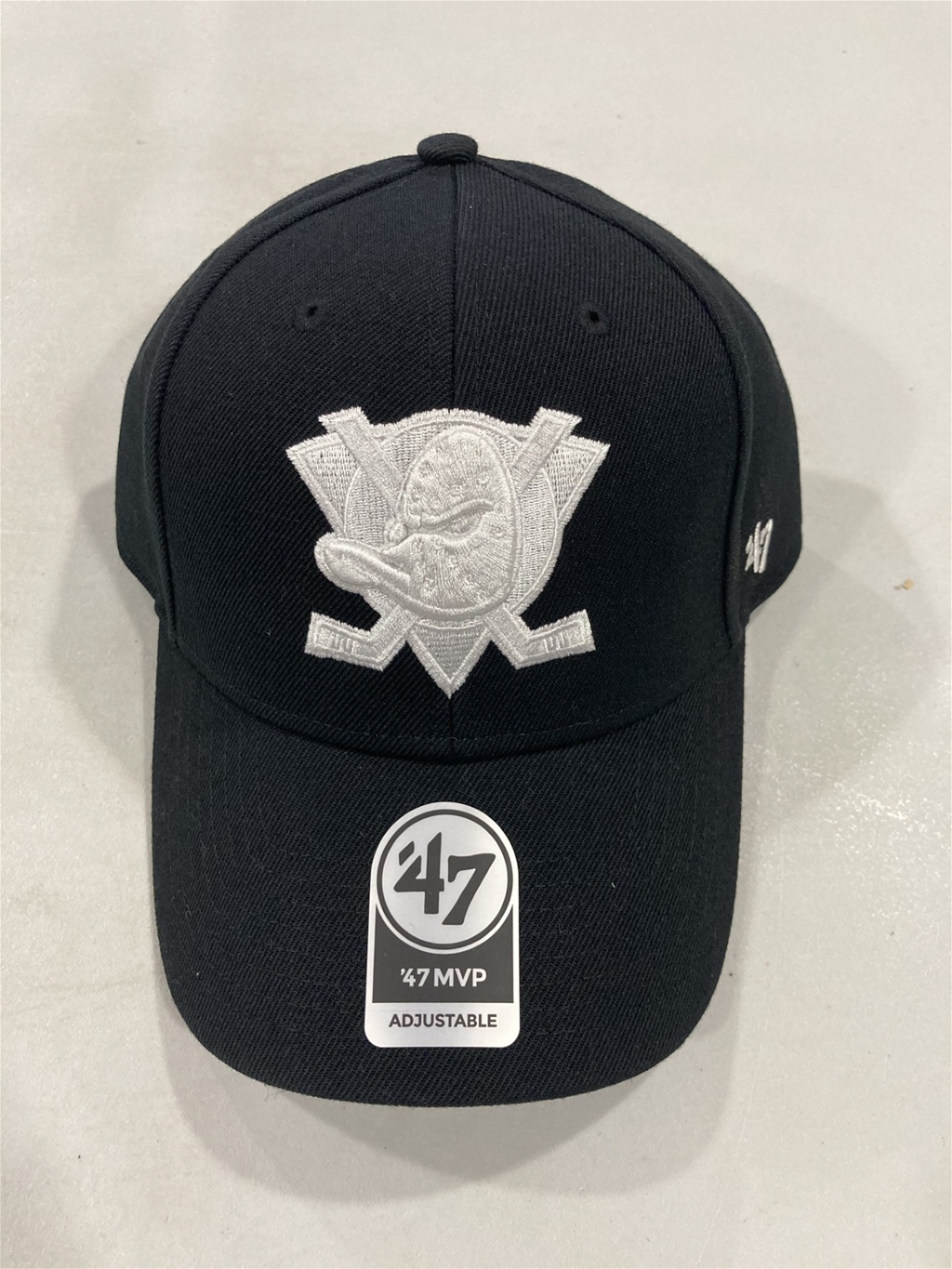 Anaheim Ducks NHL Black MVP Adjustable Hat *NEW*