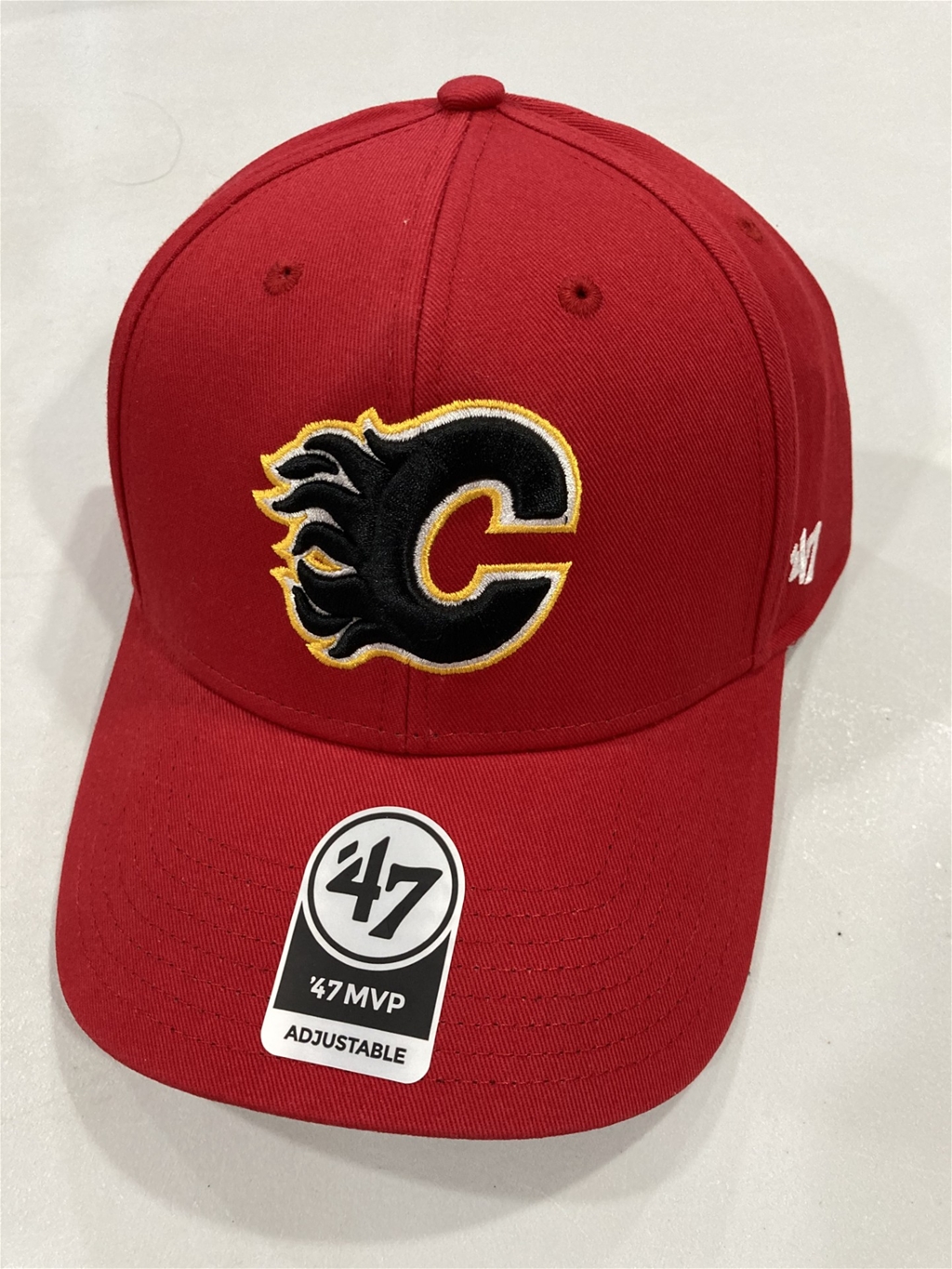 Calgary Flames NHL Red Legend MVP Adjustable Hat "NEW"