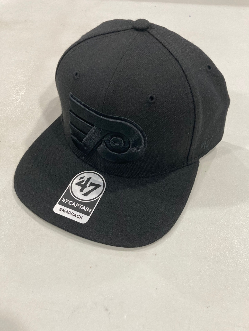 Philadelphia Flyers NHL Black No Shot Captain Snapback Hat *NEW*