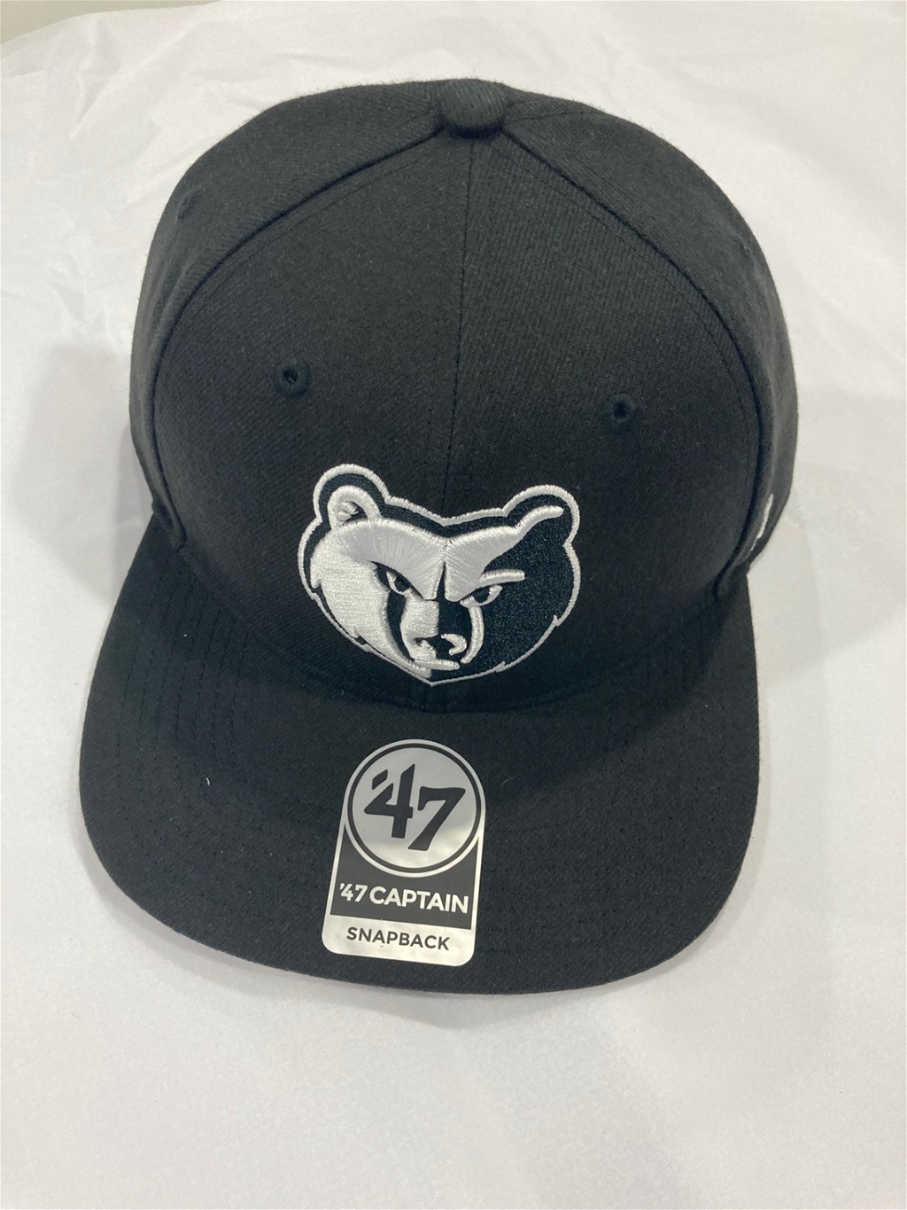Memphis Grizzlies NBA Black No Shot Captain Snapback Hat *NEW*