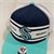Seattle Kraken NHL Navy Double Header Stripe Hitch Mesh Snapback Hat *NEW*