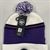 Los Angeles Lakers White NBA City 2-Sided Knit Cuff Cap w/ Pom *NEW*