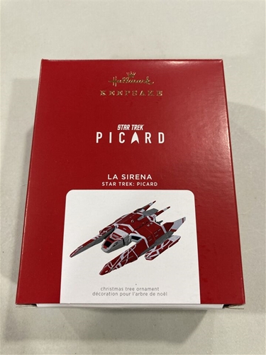 2021 Hallmark Star Trek Picard La Sirena Keepsake Ornament *NEW*