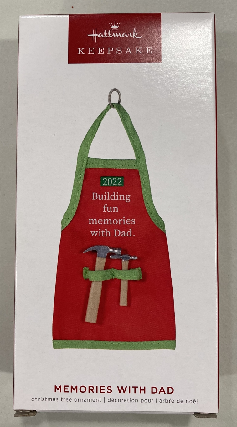 2022 Hallmark Memories with Dad Keepsake Ornament *SALE*