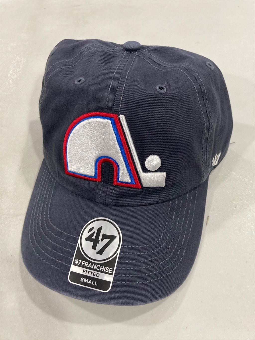 Quebec Nordiques Vintage NHL Navy Classic Franchise Hat - Dozen Lot *NEW*
