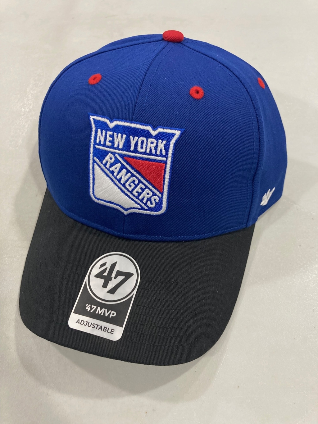 New York Rangers NHL Royal Replica Basic MVP Snapback Hat *NEW*