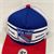 New York Rangers NHL Royal Double Header Stripe Hitch Mesh Snapback Hat *NEW*