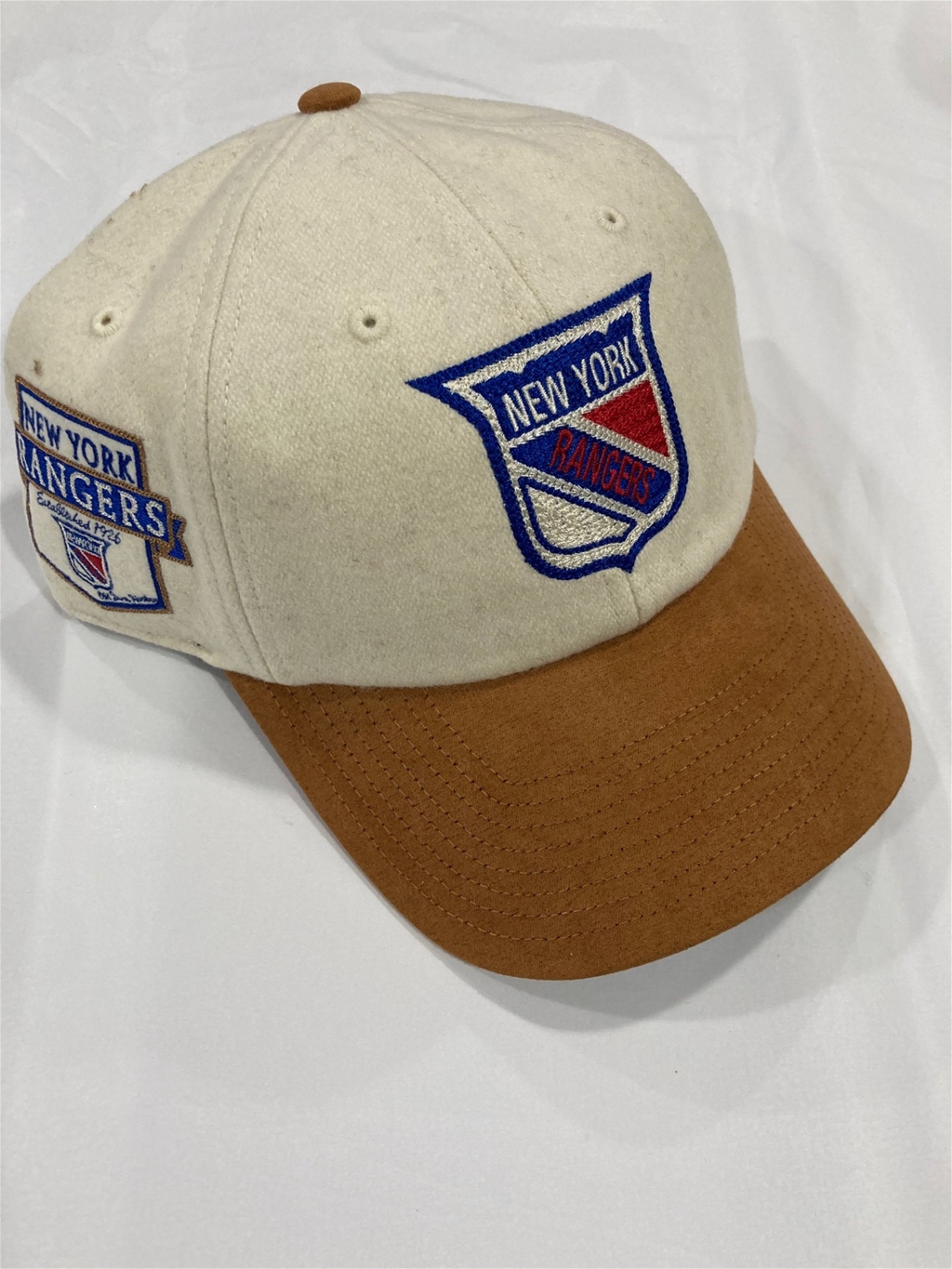 New York Rangers OTH Vintage NHL Natural Rafter Clean Up Adjustable Hat *NEW*