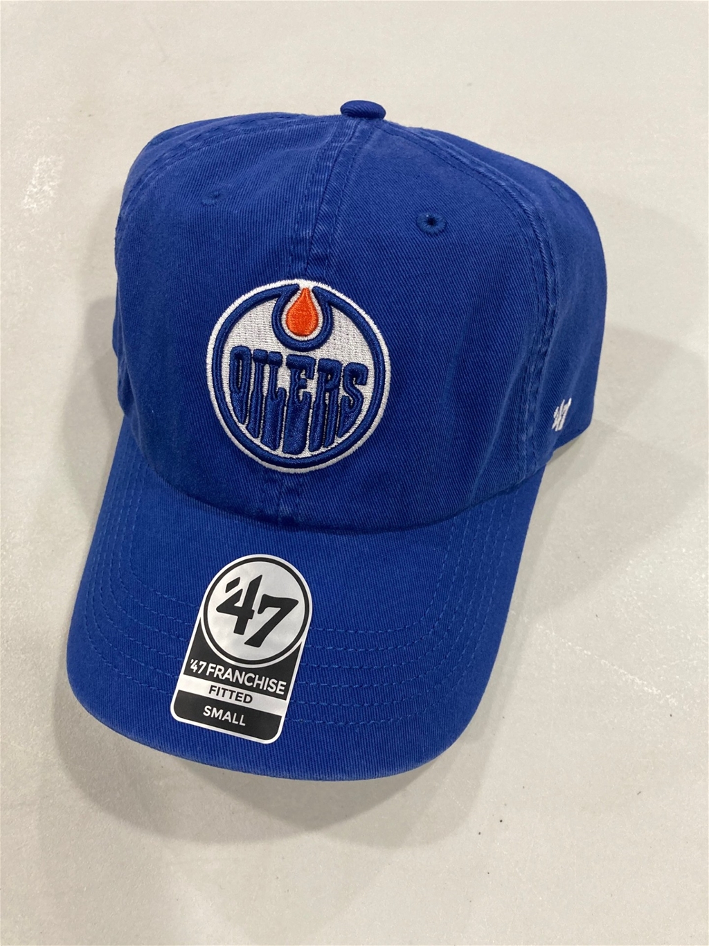 Edmonton Oilers NHL Royal Classic Franchise Fitted Hat *NEW*
