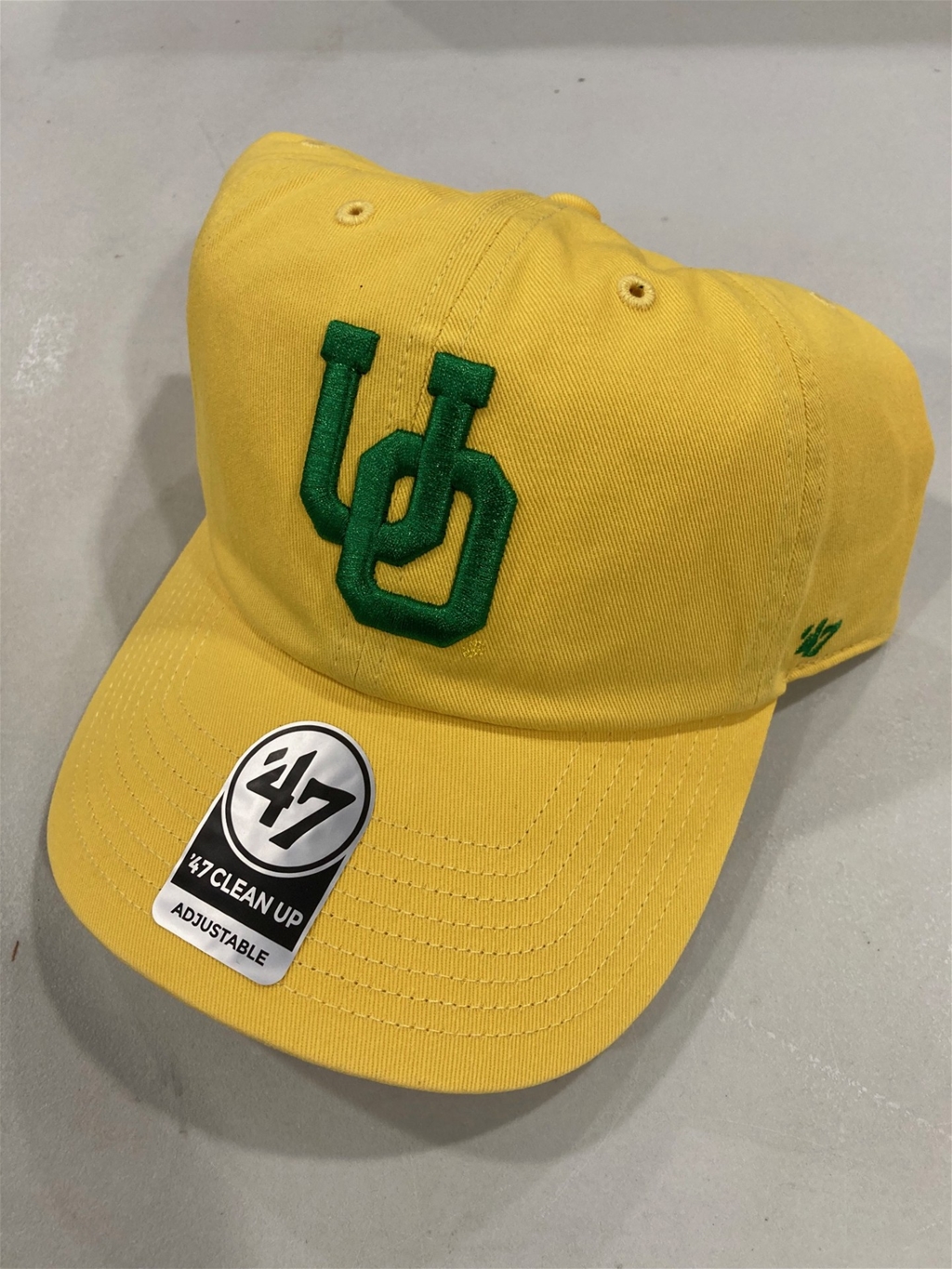 Oregon Ducks NCAA Yellow Clean Up Adjustable Hat *NEW*