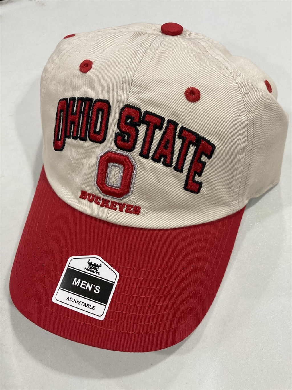 Ohio State Buckeyes NCAA Natural Mass Bold City Clean Up Adjustable Hat *SALE*