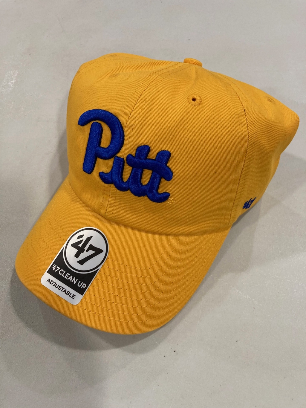 Pitt Panthers NCAA Gold Clean Up Adjustable Hat *NEW*