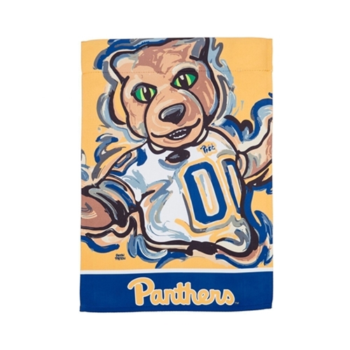 Pitt Panthers NCAA Justin Patten 2-Sided Garden Flag *NEW*