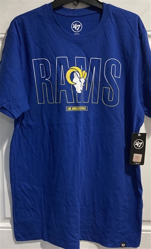 47 Men's Los Angeles Rams Grey Arch Franklin T-Shirt