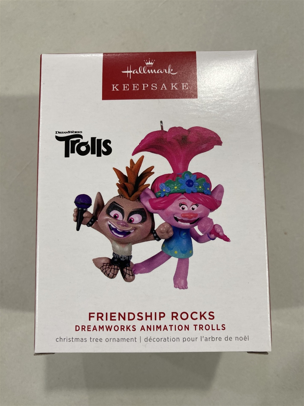 2022 Hallmark Trolls Friendship Rocks Keepsake Ornament *NEW*