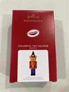 2021 Hallmark Crayola Colorful Toy Soldier Keepsake Ornament *NEW*