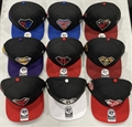 Miami Heat NBA Black Carat Captain Adjustable Snapback Hat